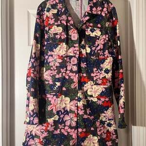 Tara Jarmon Floral Trench Coat